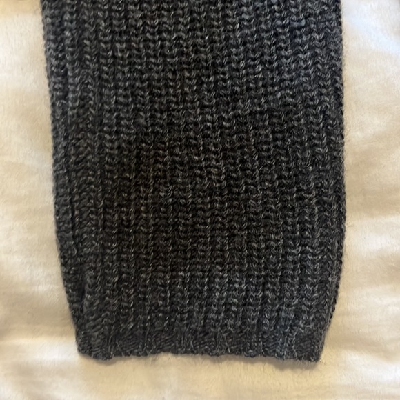 BARTOLINI Wool Cashmere Grey Sweater Mock Turtle Neck Knit Italy Top L BNWT - Picture 2 of 4